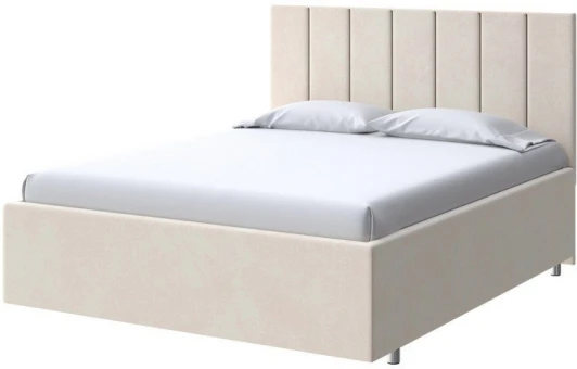 2017293 PROxSON Кровать Modern Large (Ткань: Велюр Casa Сахарный) 80x200