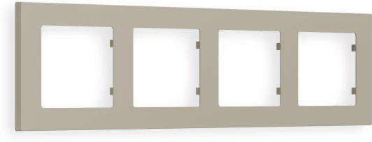 AF220364 Рамка Ambrella Volt ALFA Techno (Серо-бежевый матовый) 4-ая AF220364