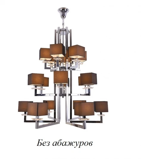 3206+6+6/C без абажуров Подвесная люстра Newport 3200 3206+6+6/C без абажуров