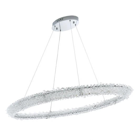 MS.5004.1200 CR Подвесной светильник светодиодный хрустальный с пультом с регулировкой цветовой температуры и яркости Modelux MODESTYLE MS.5004.1200 CR