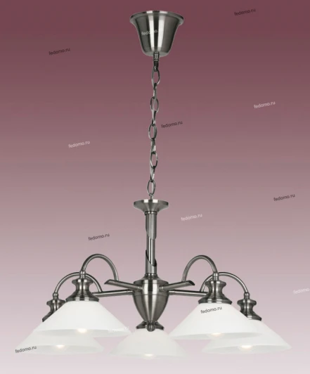 P-809/5A satin chrome Потолочная люстра N-Light P-809 P-809/5A satin chrome