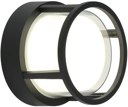 IL.0014.0015 BK Настенный светильник светодиодный Imex BORA IL.0014.0015 BK (220V, круглые, IP54)