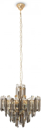 DIA200PL-06G Подвесная люстра Maytoni Flare DIA200PL-06G (220V, хрусталь, на цепи, круглые)