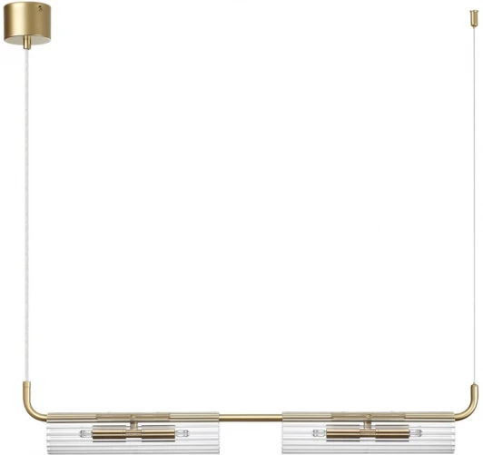 6560/4 Подвесной светильник Lumion Toronto 6560/4 золотой/прозрачный/металл/стекло G9 4*20W 220V (на проводе)