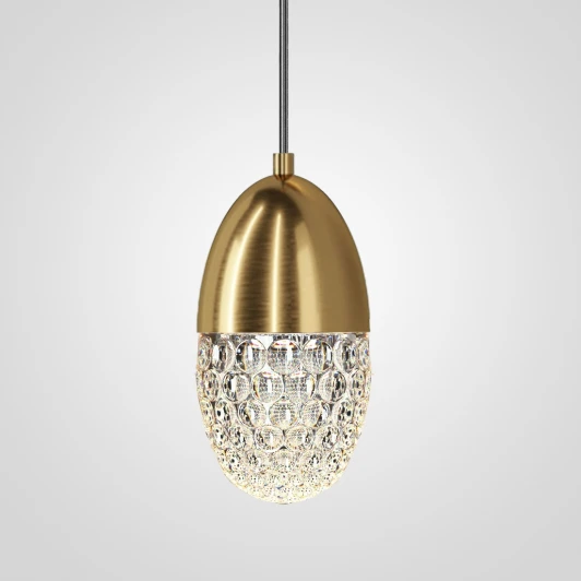 grape01 Подвесной светильник Grape Brass ImperiumLoft Grape01 (186808-23) (220V, на проводе)