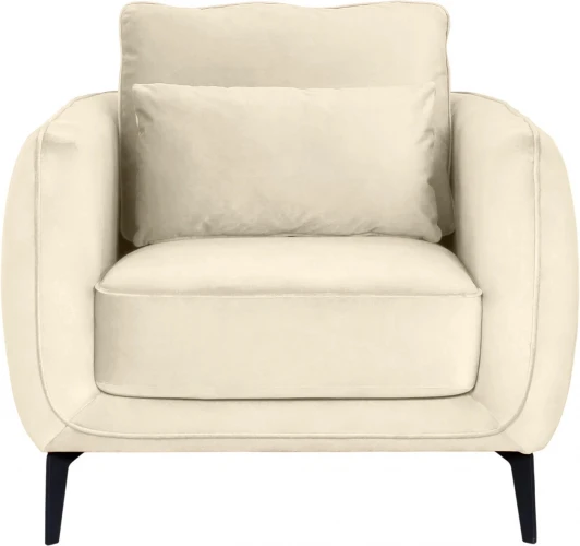 664759 Кресло Amsterdam ОГОГО (арт.664759), (Ткань/Белый)