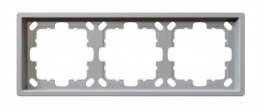 FD1003PWM Рамка на 3 поста (белый матовый) Jasmart FD FD1003PWM