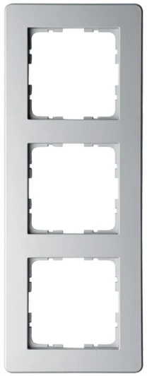 G1103S Рамка на 3 поста (алюминий) Jasmart G-Flex G1103S