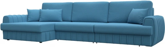 129295L Диван угловой Лига-057 НПБ Лонг угол левый Лига Диванов (Рогожка) арт.129295L