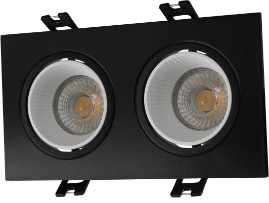 DK3072-BK+WH Встраиваемый точечный светильник Denkirs DK3021 DK3072-BK+WH (220V)