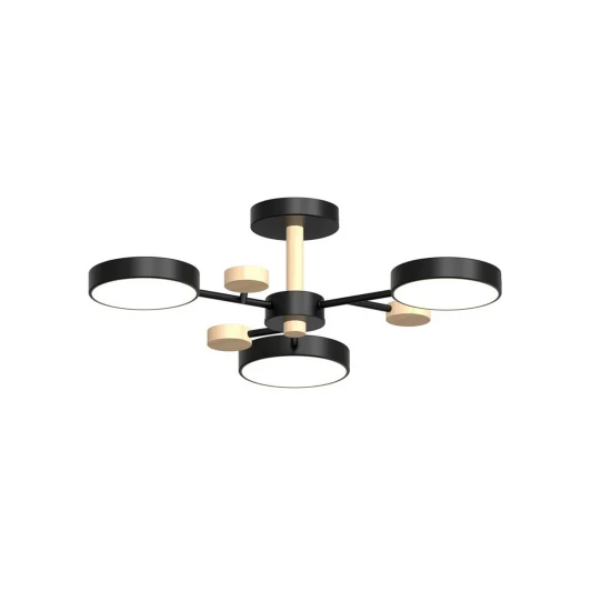 L3203-620 BK Потолочная люстра светодиодная на штанге LED4U LED4U L3203-620 BK