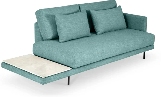 787115 Кушетка Ricadi ОГОГО (арт.787115), (Ткань/Голубой)