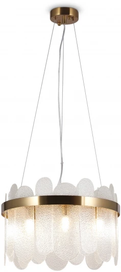 FR5141PL-08BS1 Подвесная люстра Freya Deserto FR5141PL-08BS1 (220V, на тросе, круглые)
