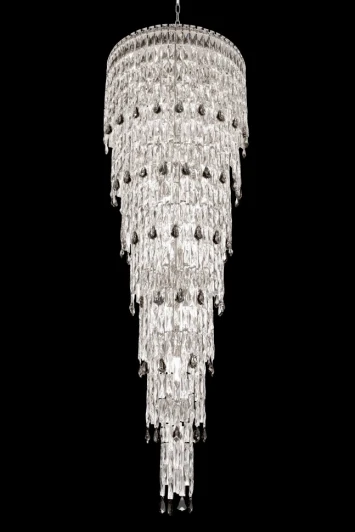 FL1062-32P Подвесная люстра каскадная Fluorite The Empress FL1062-32P (220V, хрусталь)