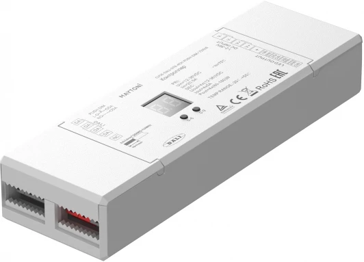 721016 Контроллер DALI DT8 четырёхканальный 12-24VDC RGB-MIX Maytoni 721016