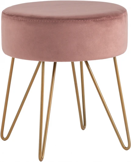 УТ000035909 Пуф Спейси велюр пыльно-розовый УТ000035909