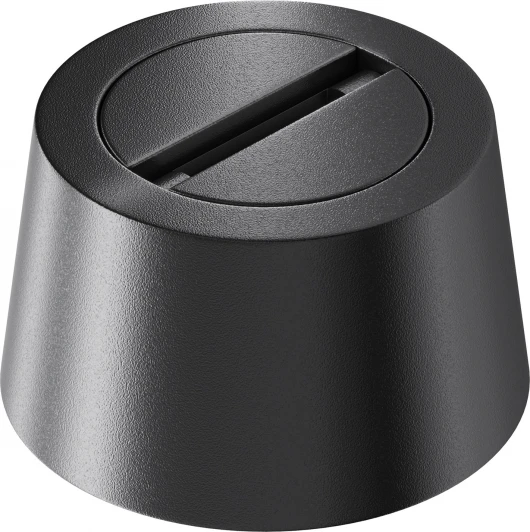 TRA130CRDuo-B Чаша накладная для двойного вывода ленты черная Maytoni Accessories for system Parity TRA130CRDuo-B