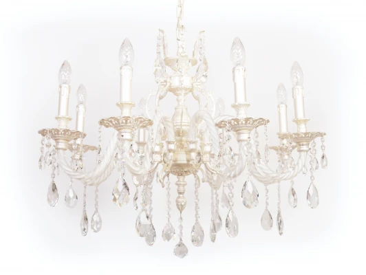 3118/8 SV Подвесная люстра 3118/8 SV (220V, на цепи, свеча)