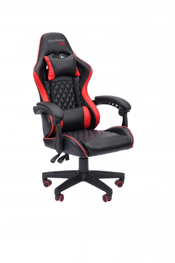 CHAIRMAN CH28 Офисное кресло Chairman CH28 экокожа, черно-красный