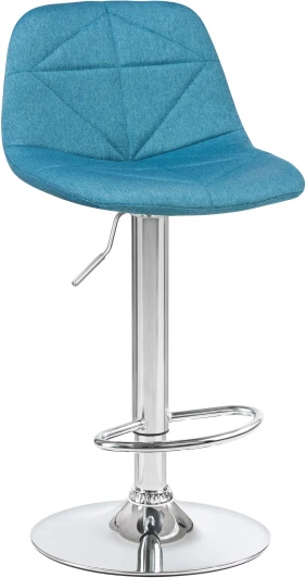 2035-LM DINA,  цвет сиденья синий, цвет основания хром Стул барный DINA (синий)