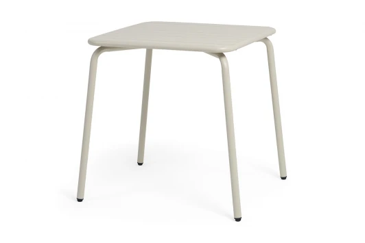 MT22303-L70 beige "Гелиос" стальной квадратный стол 70х70см, цвет бежевый 4SIS УТ-00012367
