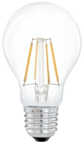 11491 Лампочка светодиодная филаментная E27 4W 220V 350 lm 2700K белое теплое свечение Eglo Lm_led_e27 11491