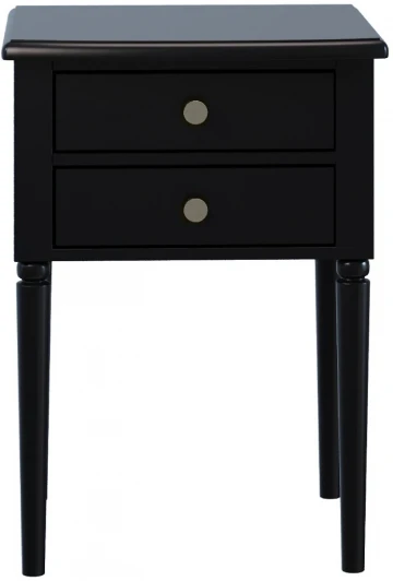 924560 Тумба прикроватная Blues ОГОГО Обстановочка! (МДФ/Черный) арт.924560
