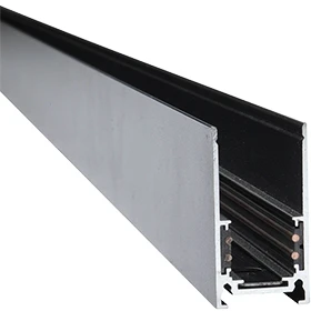 VT0200016-01 Шинопровод накладной магнитный 20 мм, длина 1м, черный Vitaluce VT0200016-01