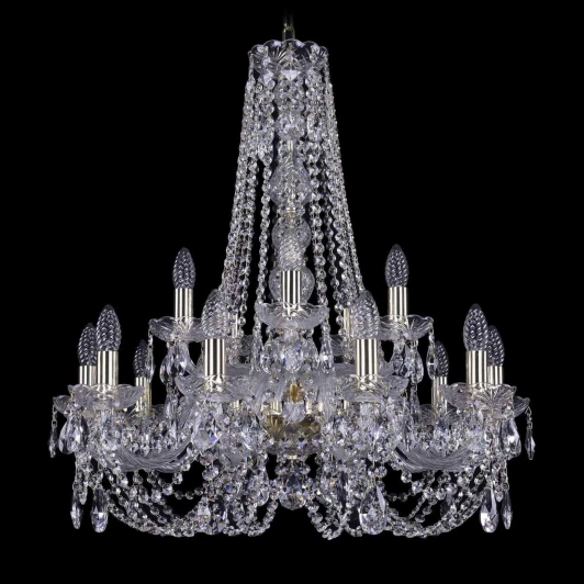 1406/10+5/240/h-75/G Подвесная люстра Bohemia 1406 1406/10+5/240/h-75/G