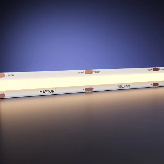 201304 Светодиодная лента Ультра 24В COB 9,6Вт/м 3000К 10м IP20 Maytoni Led Strip 201304