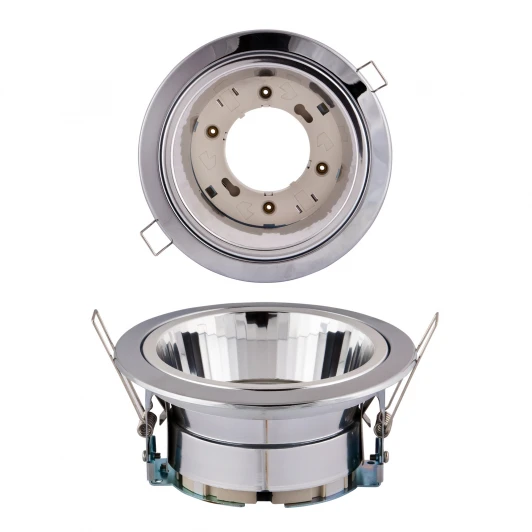 GX53/H-2R CHROME Встраиваемый точечный светильник Uniel GX53/H-2R CHROME