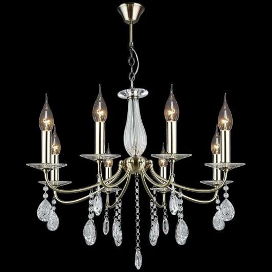 03953-0.4-08 AB Подвесная люстра Reluce 03953-0.4-08 AB (220V, подвески, на цепи, подсвечник, свеча)