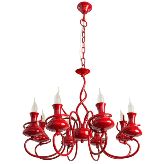 A6819LM-8RD Подвесная люстра Arte Lamp Vaso A6819LM-8RD