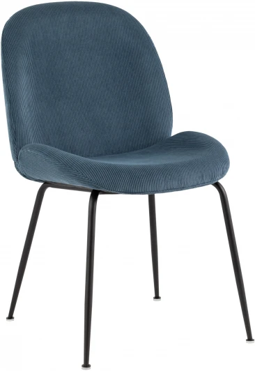 УТ000037009 Стул Stool Group Beetle велюр голубой УТ000037009