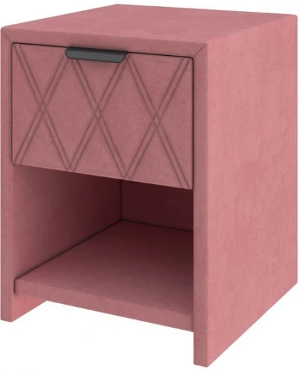 2028059 PROxSON Тумба Side (Ткань: Велюр Ultra Ягодный сорбет) 44x45