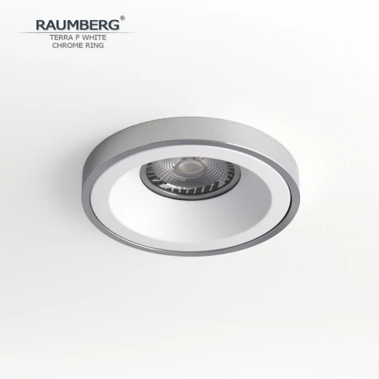 TerraFWh\Ch Встраиваемый светильник Raumberg Terra F TerraFWh\Ch White\Chrome