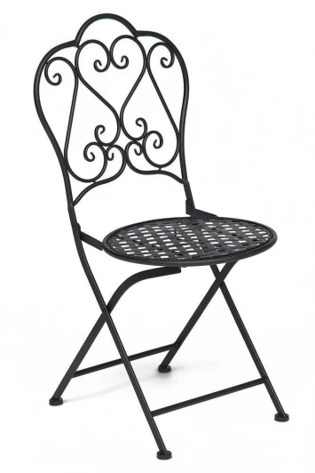 10648 Стул Secret De Maison Love Chair стальной сплав, 43х48х91см, черный Tetchair 10648