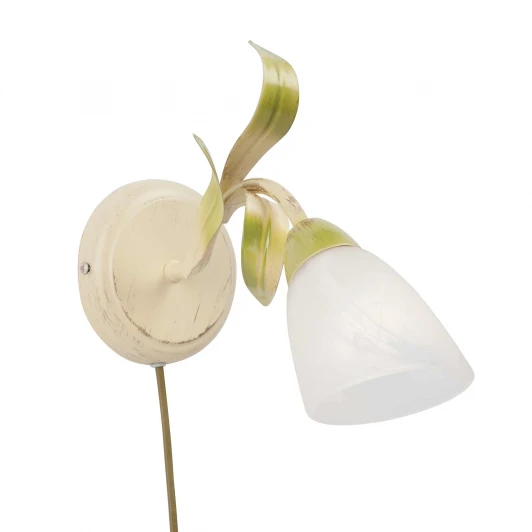 V1535/1A Бра Vitaluce V1535/1A (220V, выключатель, листья)