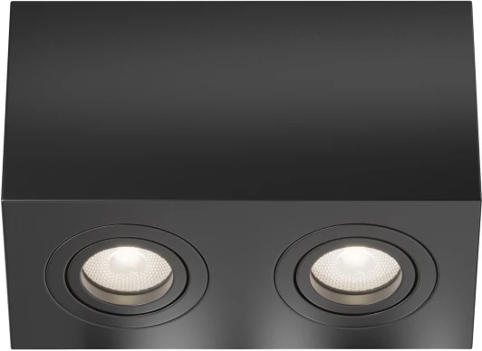 C017CL-02B Потолочный светильник Atom GU10 2x50Вт Maytoni Technical C017CL-02B (220V)