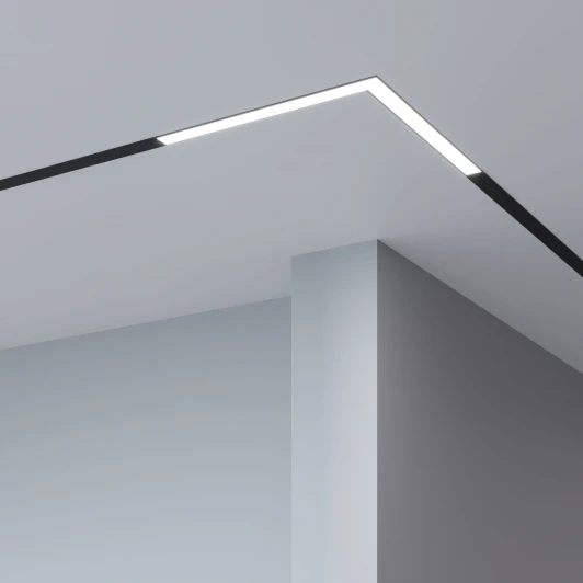 85031/01 Трековый угловой светильник магнитный LED 48V 24W 4200K Link (черный) L03 Elektrostandard Slim Magnetic 85031/01