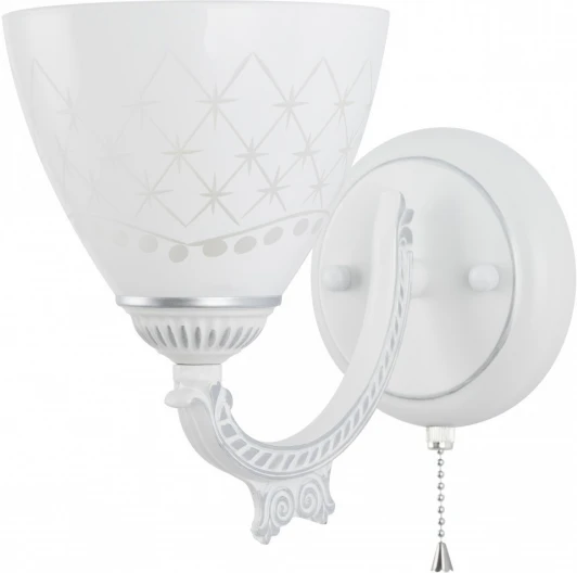 343837/1W WT+SL Бра с выключателем Arte Milano AM343837 343837/1W WT+SL (220V)