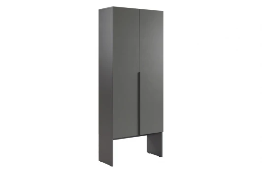 ПК01Баско.3319 Прихожая "Баско К1" Mebelson (ЛДСП/Графит,Дуб крафт золотой) арт.ПК01Баско.3319