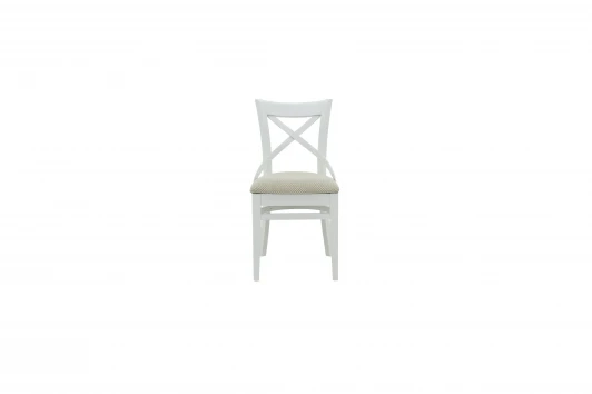 101985 Стул 2, Белый, Ткань, Дождь 29-4 Жаккард Аврора Соло Венский 101985