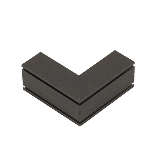 MAGNET AM504 BK Коннектор угловой внутренний для накладного магнитного шинопровода AM Group MAGNET AM504 BK (48V)