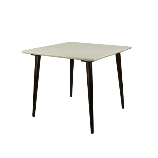 Н1-00130677 Стол обеденный Арника Ронда Мини 100, орех/слоновая кость