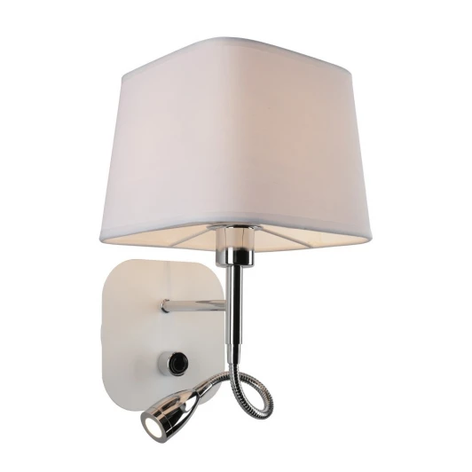 OML-62601-02 Бра на гибкой ножке для чтения Omnilux Monteluco OML-62601-02 (220V, выключатель)