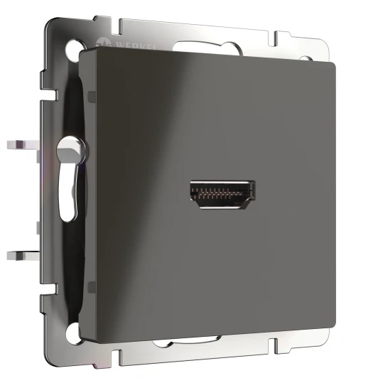 WL07-60-11 Розетка HDMI (серо-коричневый) WL07-60-11 (a039271)