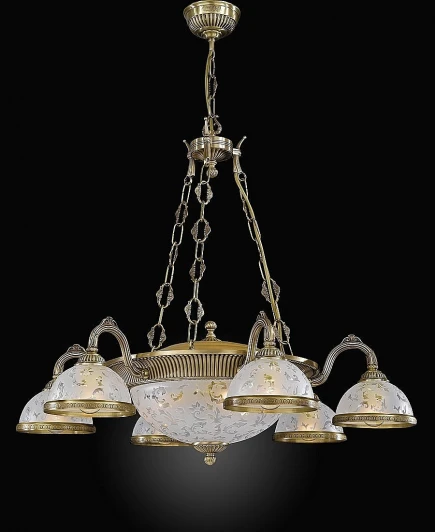 L.6202/6+3 Подвесная люстра Reccagni Angelo 6202 L 6202/6+3