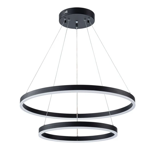 A2548SP-75BK Подвесной светильник ярусный Arte Lamp Siren A2548SP-75BK (LED, 220V, на тросе, кольцо)