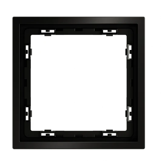 VLSM120112 Рамка металлическая на 1 пост (антрацит) Voltum S70 Metal VLSM120112